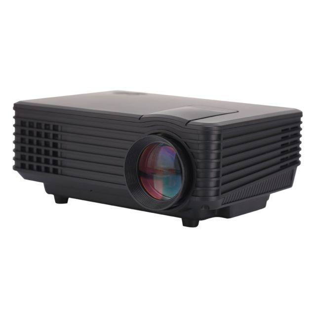 Wewoo - Vidéoprojecteur LED noir 800LM 800 x 480 projecteur de cinéma maison avec télécommande, support HDMI, VGA, AV, interfaces USB Wewoo  - Vidéoprojecteur Wewoo