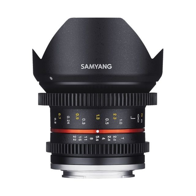 Samyang - 12mm T3.1 ED AS NCS Fisheye (VDSLR II) - monture Nikon Samyang - Objectif fisheye nikon