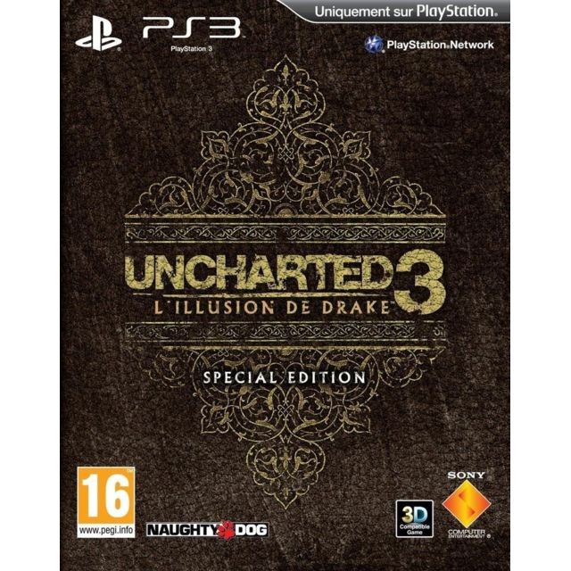 Sony - Uncharted 3 : l'illusion de Drake - édition spéciale - Jeux PS3