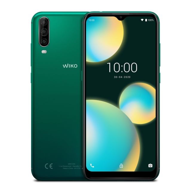 Wiko - View 4 Lite - 32 Go - Vert - Smartphone Android Wiko