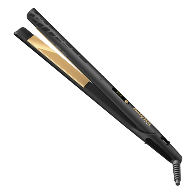 Babyliss - Lisseur pour cheveux Gold Ceramic 24 mm - ST420E - Noir - Babyliss Tondeuses - Technologie & Précision
