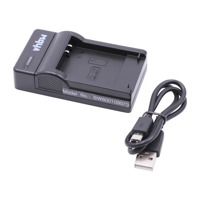 Vhbw - vhbw chargeur Micro USB avec câble pour appareil photo Canon Powershot A3200 IS, A3200IS, A3300 IS, A3300IS, A3350 IS, G1 X Mark 2. Vhbw  - Accessoires et consommables