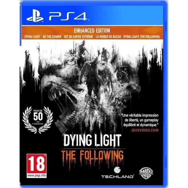 Jeux PS4 Warner Bros Dying Light : The Following - Enhanced Edition