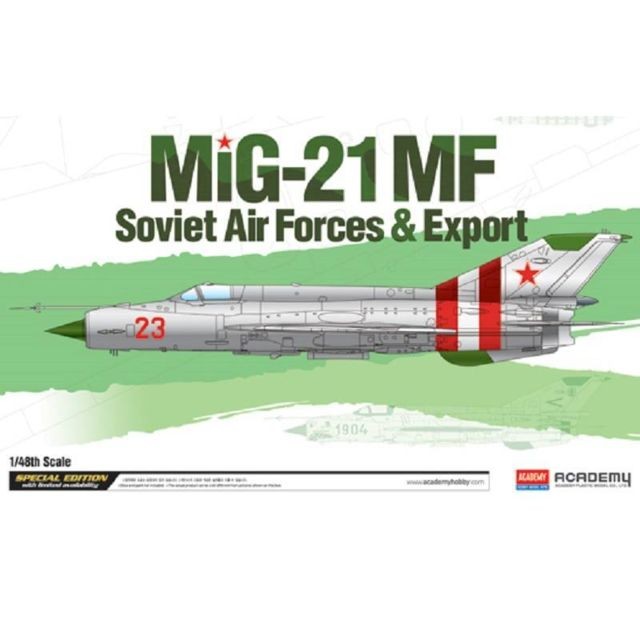 Academy - Maquette Avion Mig-21mf Soviet Af Academy  - Academy