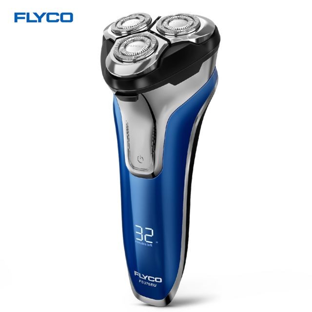 Rasoir électrique marque generique FLYCO Rasoir rotatif sec électrique rechargeable pour hommes