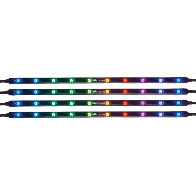 Corsair LIGHTING NODE PRO - Contrôleur LED RGB - USB + 4 Bandes LED RGB individuelles