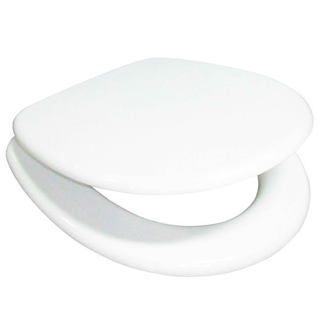 Provence Outillage - Abattant wc blanc charnières en zinc - Abattant  WC Standard