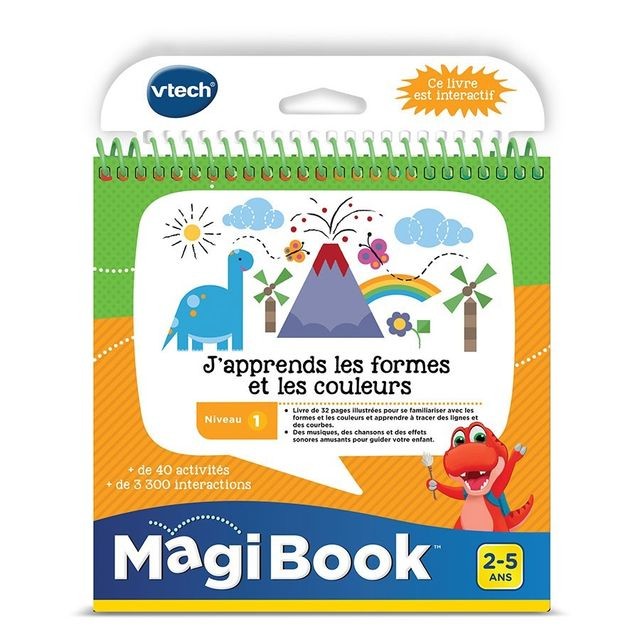 Vtech - MagiBook - J'apprends les formes et les couleurs - 480505 Vtech  - Jeux éducatifs Vtech
