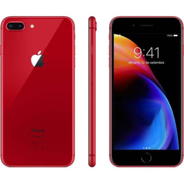 Apple - iPhone 8 Plus - 64 Go - PRODUCT RED - iPhone Iphone 8 plus