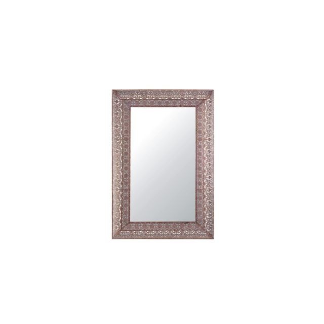 Beliani - Miroir cuivré 69 x 90 cm DEHRADUN Beliani - Maison Cuivre