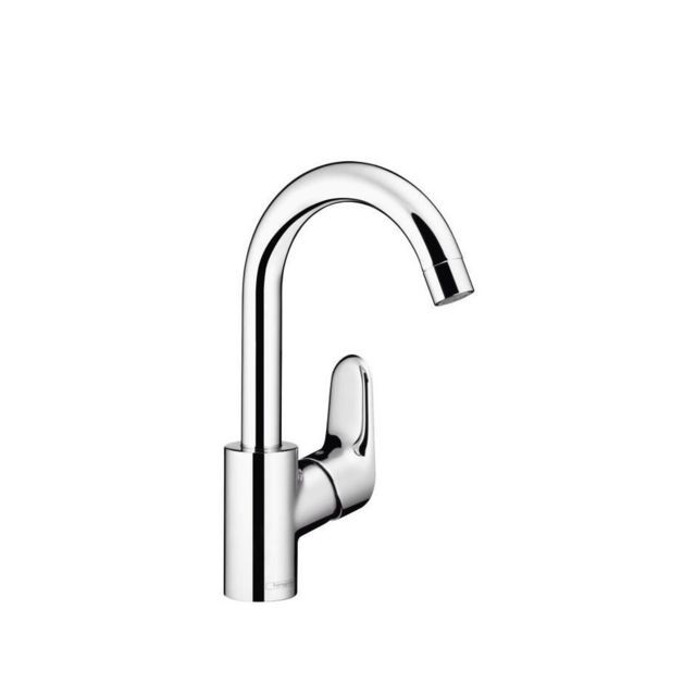 Hansgrohe - Robinet mitigeur lavabo Ecos Swive - Corps orientable chromé Hansgrohe  - Hansgrohe