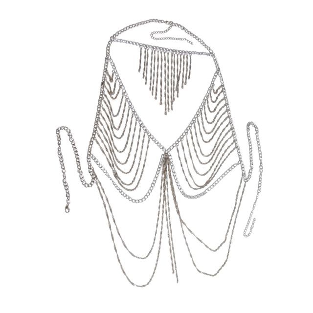marque generique - Soutien-gorge chaîne bikini chaîne Bijoux marque generique - Perles marque generique