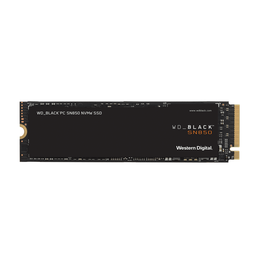 WD SN850 500Go - M.2 PCI-Express 4.0 NVMe - Noir Western Digital