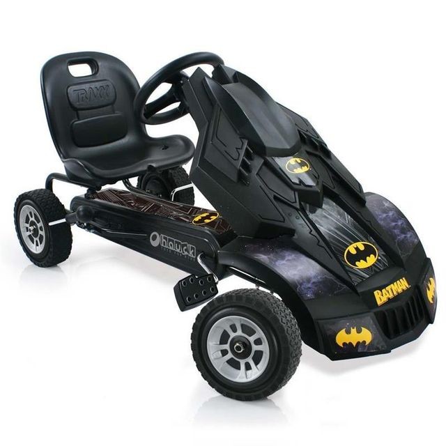 Véhicule à pédales Hauck Hauck T-90230 Go-Kart Batmobile pour les 4 à 8 ans