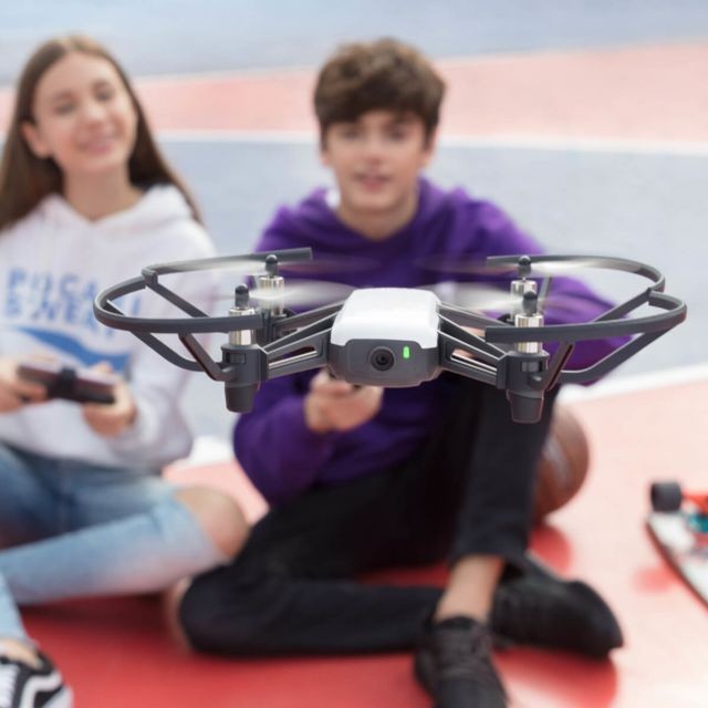 Drone connecté Dji RIZE-TELLO-COMBO-BLANC