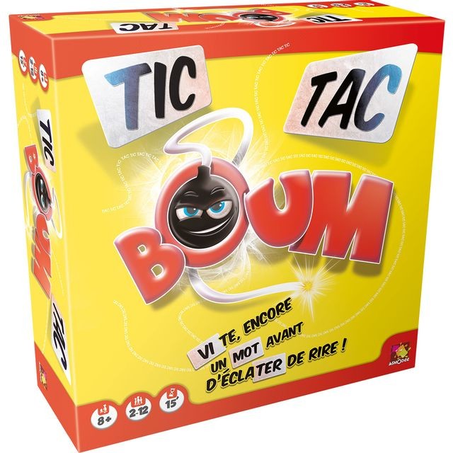 Asmodee - Jeu de société - Tic Tac Boum -  TTB01 - Jeux d'adresse