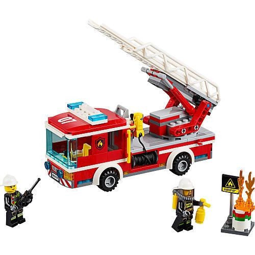 Lego LEGO® City - Le camion de pompiers avec échelle - 60107
