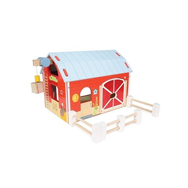 Le Toy Van - Le Toy Van Red Barn Premium Wooden Toys for Kids Ages 3 Years & Up Le Toy Van   - Jeux de rôles Le Toy Van