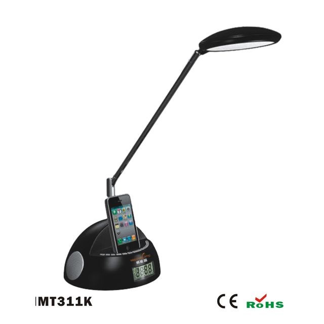 Station d'accueil smartphone Mecer Lampe de bureaux iphone 4 noir