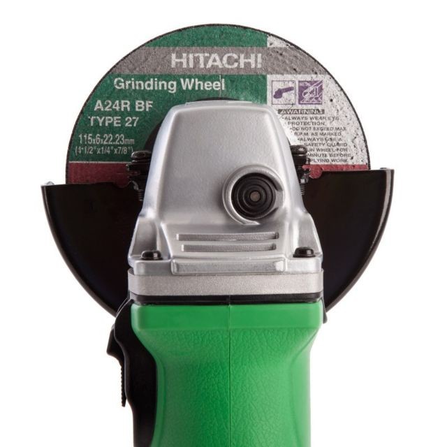 Hitachi Meuleuse d'angle 18V Ø115 mm (Machine seule) - HITACHI G18DSL-W4Z