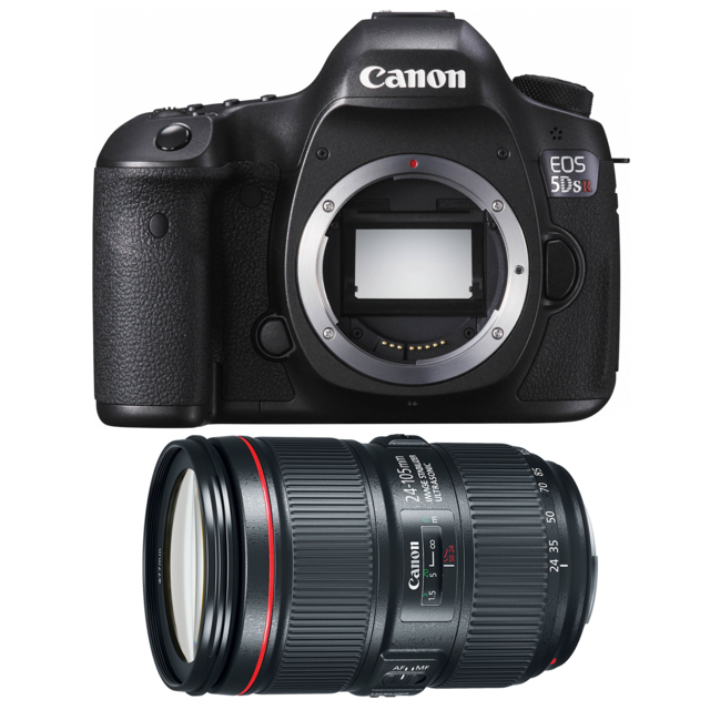Canon - CANON EOS 5DSR + EF 24-105mm F4L IS II USM Canon  - Reflex Numérique