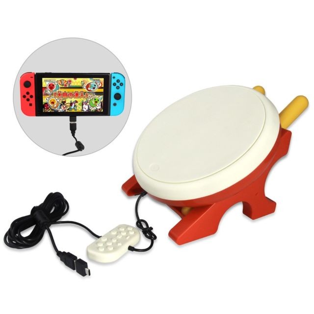Generic - Drum Sticks Jeu Vidéo Kit de poignée pour Nin pour Wii Remote Controller Console - Manette Wii