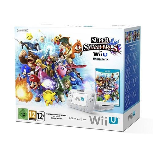 Nintendo - Console Wii U + Super Smash Bros - Jeux et consoles reconditionnés