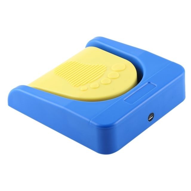 Wewoo Mini Clavier QWERTY PCsensor Bluetooth USB Single Foot Switch Contrôle Une Clé Personnalisé Ordinateur Action Pédale Bleu