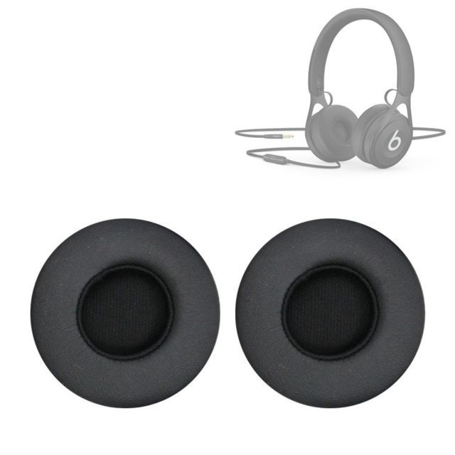 Wewoo - Coussinets Mousse 2 PCS pour Beats EP casque filaire écouteur éponge anti-bruit Noir - Wewoo