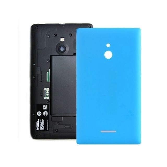 Wewoo - Coque arrière bleu pour le couvercle arrière de la batterie Nokia XL pièce détachée Wewoo  - Accessoires et consommables