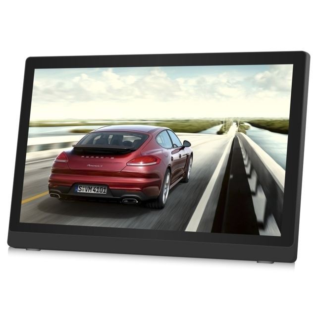 Wewoo Tablette Tactile noir 24 pouces Full HD 1080p écran Android 4.4 cadre photo numérique avec support, Quad Core Cortex A9 1.6G, RK3188, RAM: 1 Go, ROM: 8 Go, Support Bluetooth, WiFi, carte SD, USB OTG