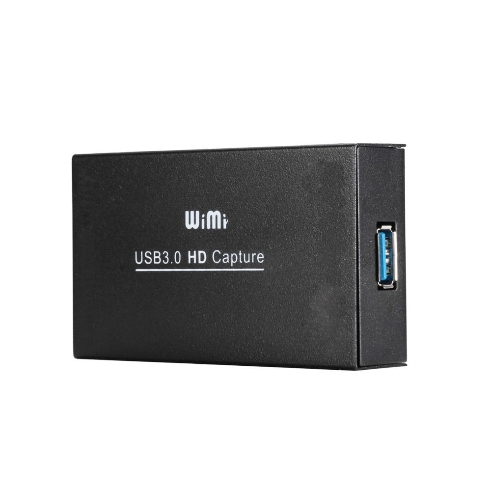Wewoo Acquisition vidéo noir USB 3.0 HDMI 1080P Video Capture Device Stream Box, pas besoin d'installer le pilote