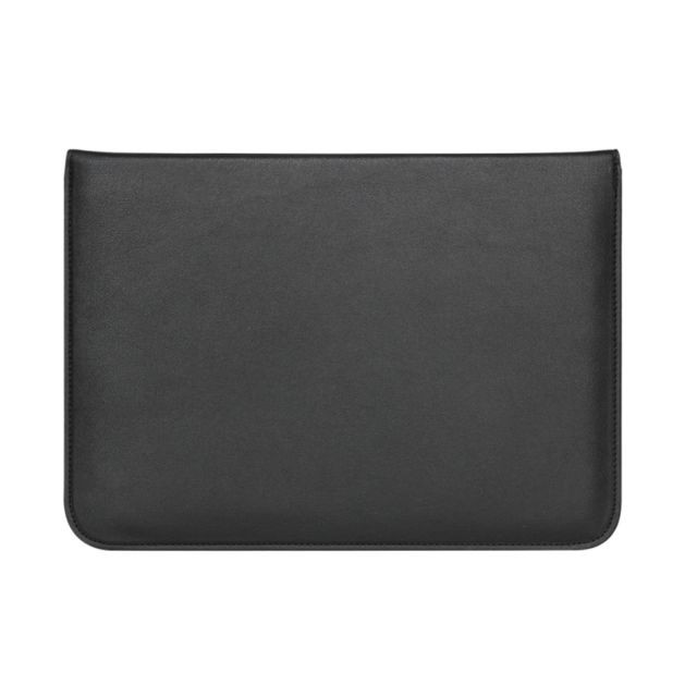 Wewoo Housse Étui noir pour ordinateur portable ultra-mince Tablette Tactile 11,6 pouces, Taille: 32.5x21.5x1cm Enveloppe universelle Style PU en cuir avec support