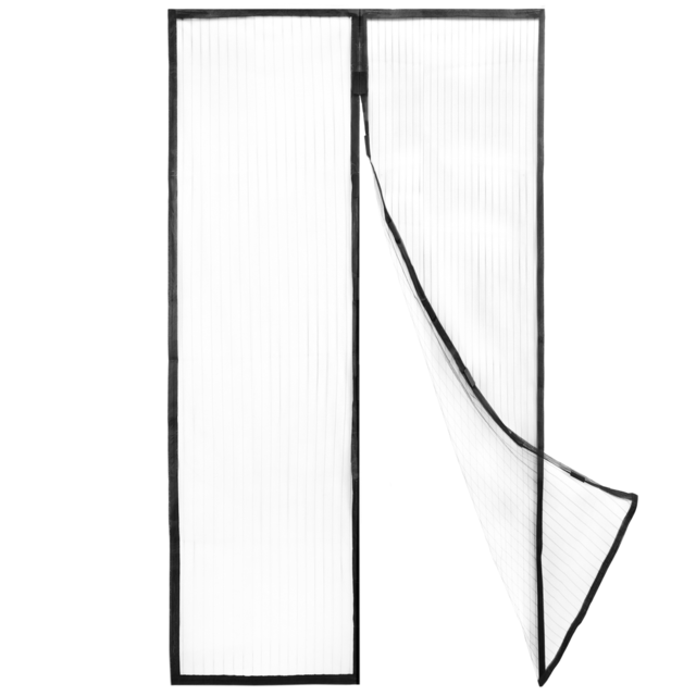 Primematik - Moustiquaire pour porte max 120 x 240 cm avec fermeture magnétique - Moustiquaire Fenêtre