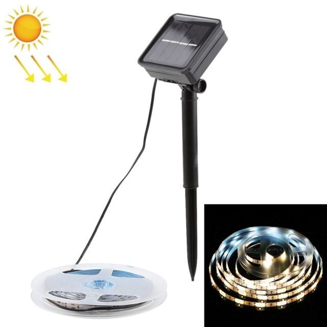 Wewoo - 5m IP65 imperméabilisent la lumière actionnée solaire blanche chaude de bande de corde de LED, de fée de décoration de 30 LED SMD 2835 - Wewoo
