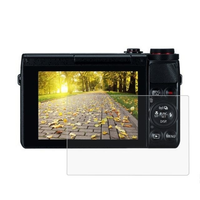 Wewoo - Film protecteur écran pour Canon G7X / G9X / G5X, Olympus E-M5 / E-M10 d'écran en verre trempé 2.5D Curved Edge 9H Wewoo  - Canon g7x
