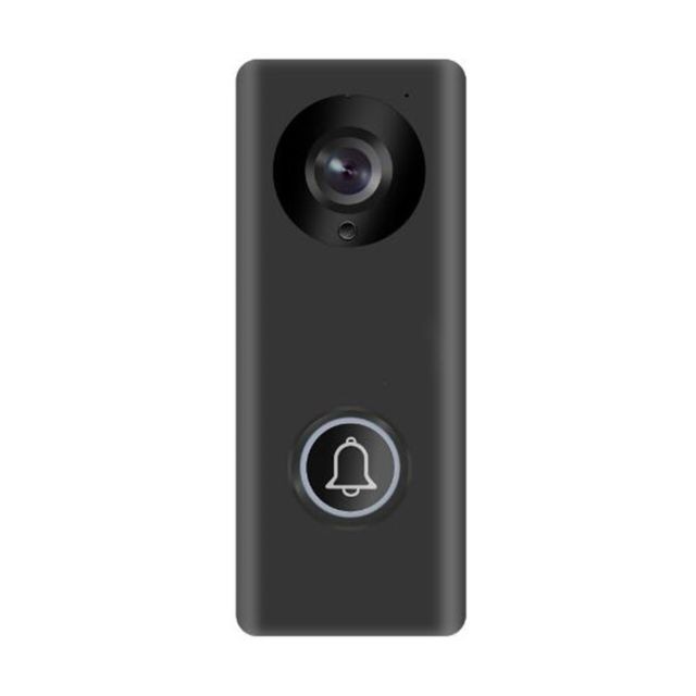 Wewoo - Visiophone sans fil Portier Interphone vidéo Sonnette intelligente 1080p Surveillance à distance mobile d'interphone de sécurité HD Noir Wewoo  - Sonnette et visiophone connecté