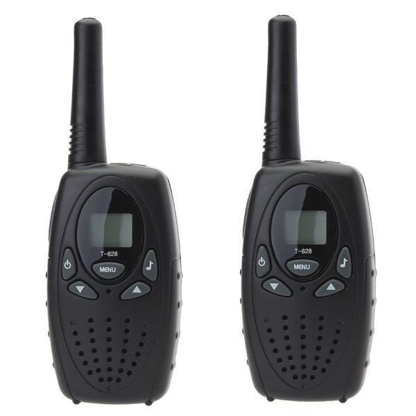 Talkies Walkies Yonis Talkie-walkie longue portée 3 à 5 km 8 canaux écran LCD push to talk