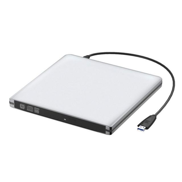 marque generique - Alpexe Lecteur Externe Graveur DVD Blu Ray USB 3.0, Portable CD DVD Player pour Mac OS, Windows 7 8 10, PC, iMac - Graveur