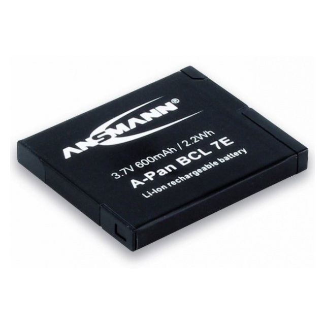 Ansmann - Batterie photo numerique type Panasonic DMW-BCL7E Li-ion 3.6V 600mAh Ansmann  - Ansmann
