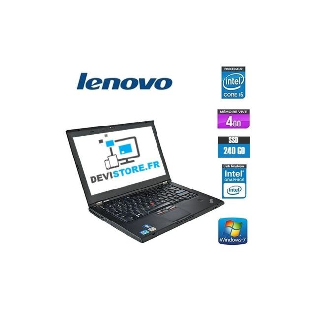 Lenovo - LENOVO THINKPAD T430 i5 2.6Ghz - PC Portable 14 pouces