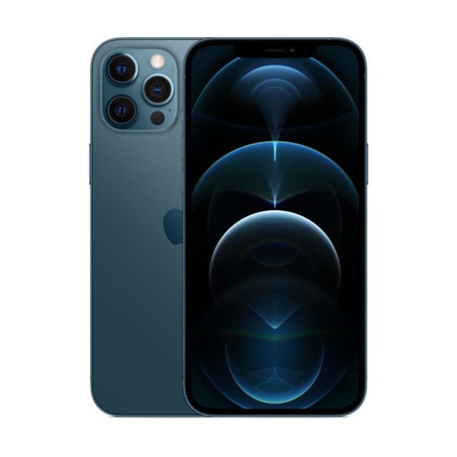 Apple - iPhone 12 Pro Max - 5G - 256 Go - Bleu Pacifique - Produits reconditionnés