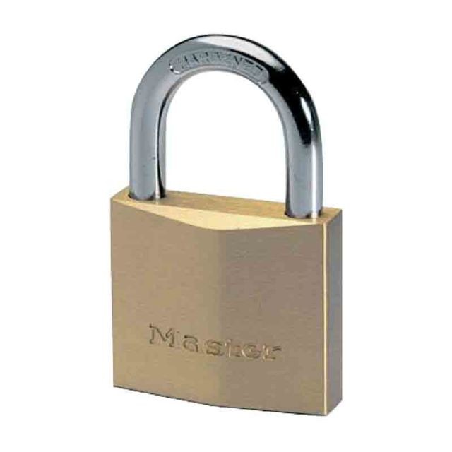 Verrou, cadenas, targette Master Lock MASTER LOCK - Cadenas laiton massif haute sécurité 50 mm