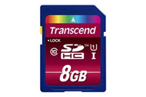 Transcend - Carte SD TRANSCEND Carte 8Go SDHC Classe10 UHS-I - Carte SD