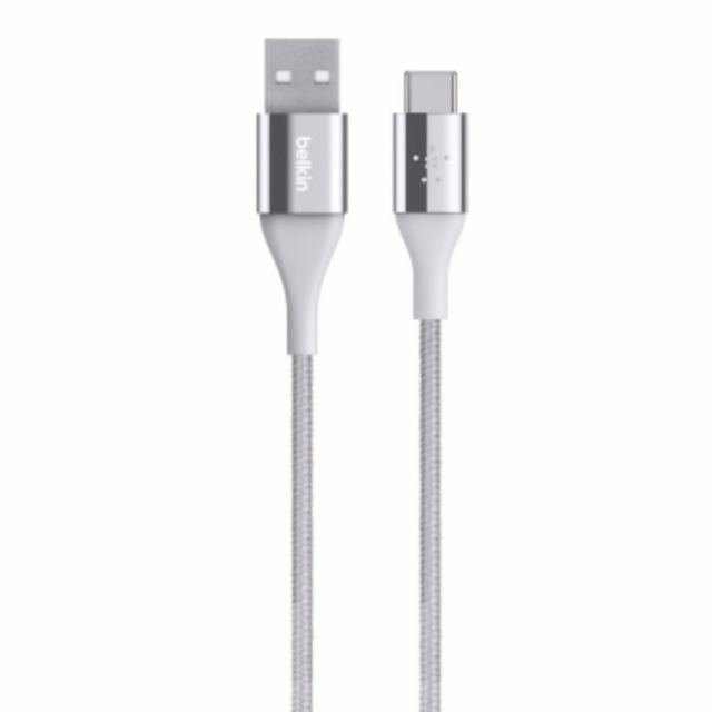 Belkin - Câble USB-C vers USB-A MIXIT - Duratek - Argent - Câble USB