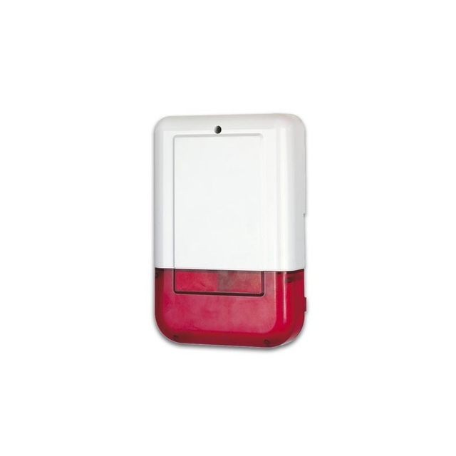 Accessoires Hifi Perel Sirene strobo exterieure pour systeme d'alarme domestique - avec batterie de secours