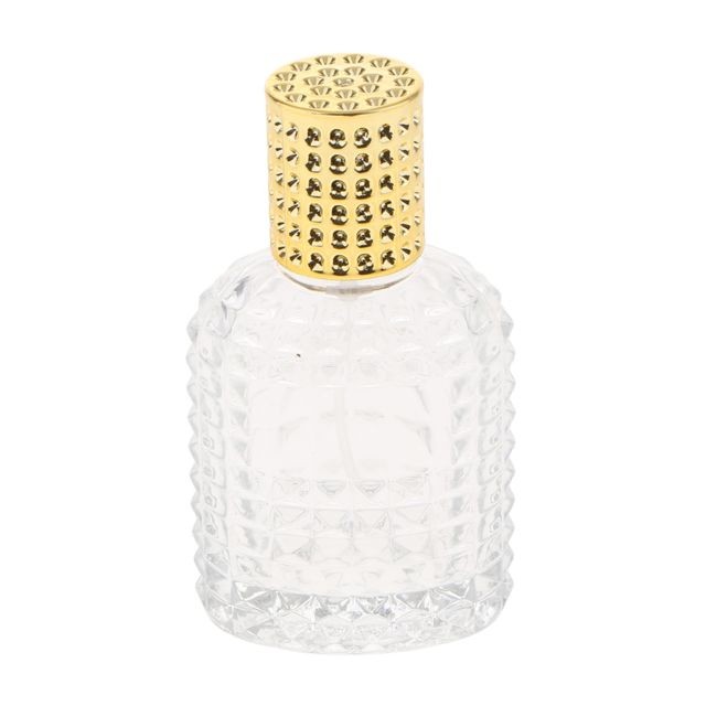 marque generique - Bouteilles de parfum portatives en verre de récipient d'ananas avec l'or de jet 50ml marque generique  - Encens