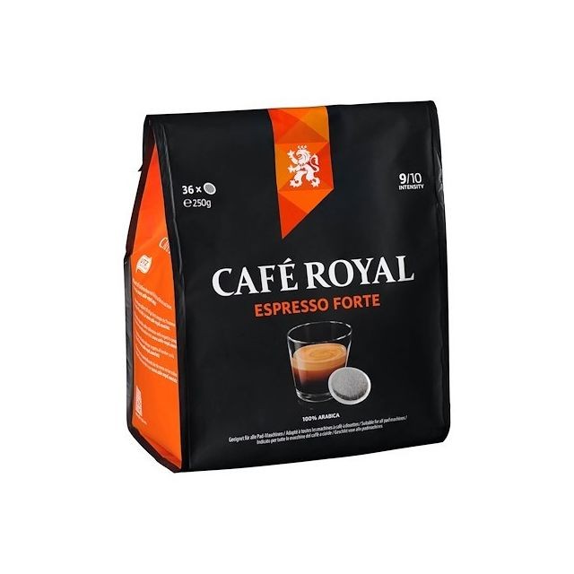 Dosette café Café Royal Dosettes de café Café Royal Espresso Forte - Paquet de 36