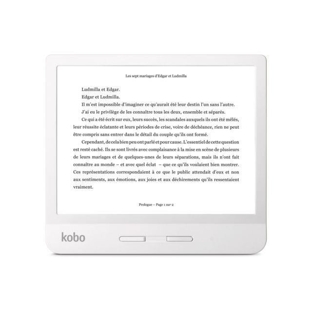 Liseuse Liseuse numérique Libra H2O - 7'' - Blanc