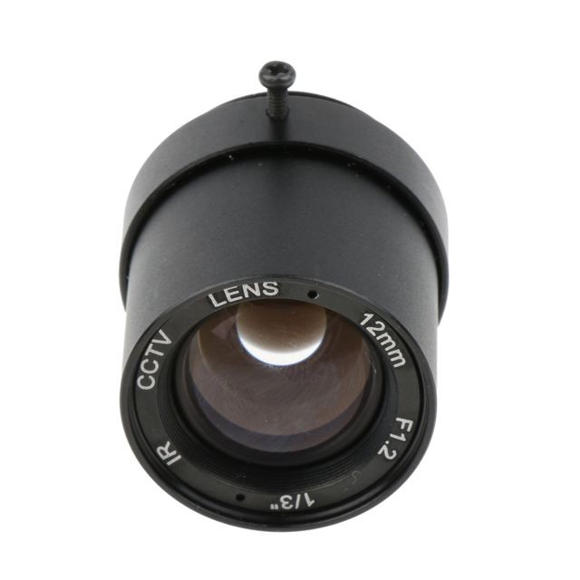 marque generique - Objectif CCTV à Iris Fixe 12mm - marque generique